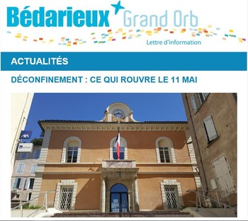 Lettre d'information n°402 - Spéciale déconfinement - 6 mai 2020