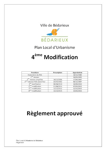 1.1 Réglement PLU